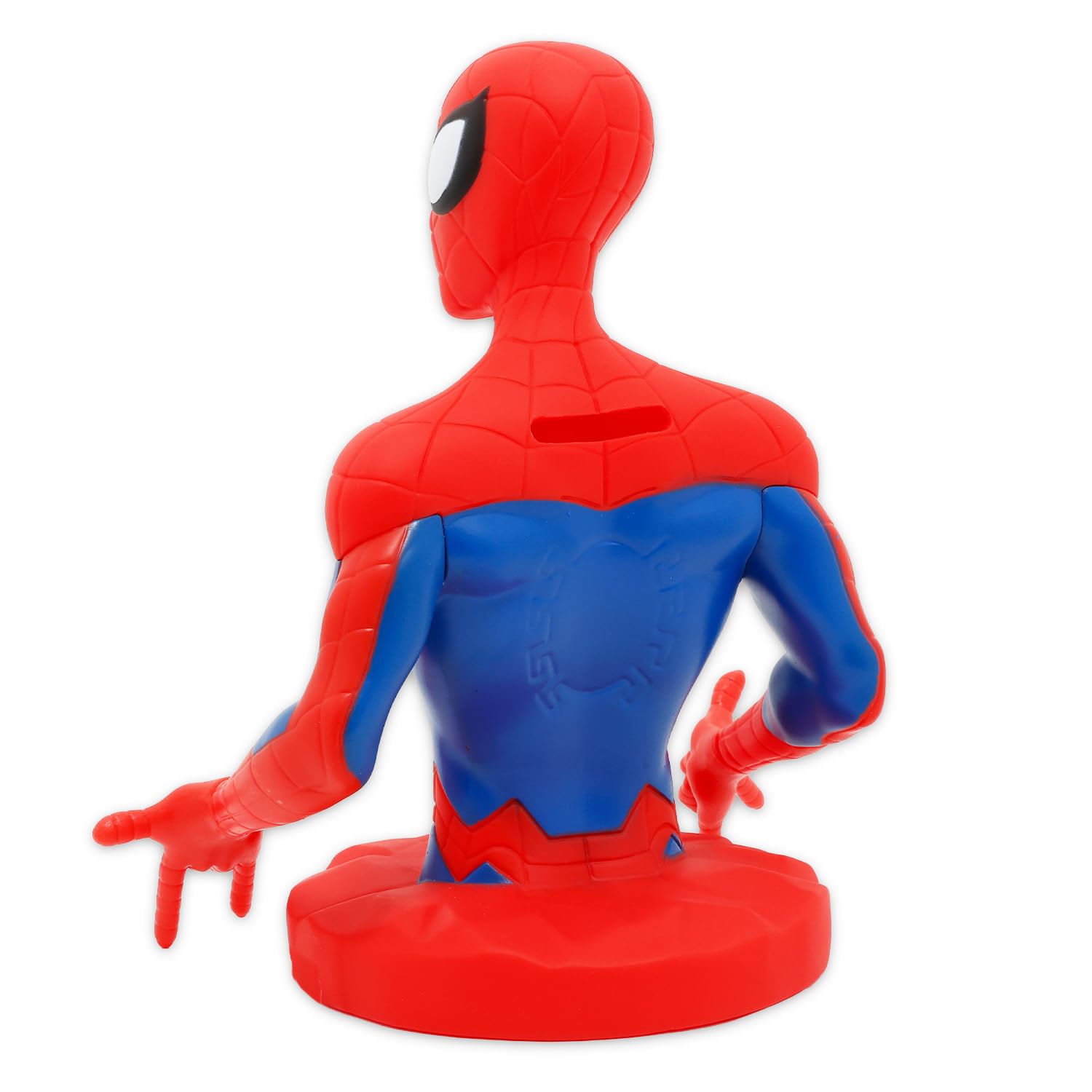 スパイダーマン ヘッド型貯金箱 小さな欠けあります スパイダーマン ヘッド型貯金箱 小さな欠けあります
